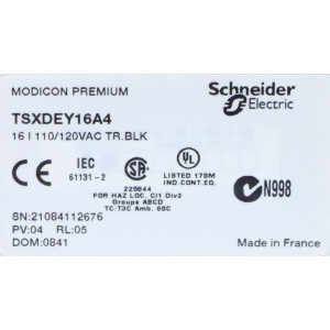 TSXDEY16A4